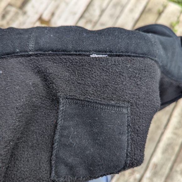 Lululemon Mens Full zip-up hoodie Black Heavy vented jacket size L or M - Picture 4 of 14